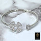 928 Silver Flower Bracelet