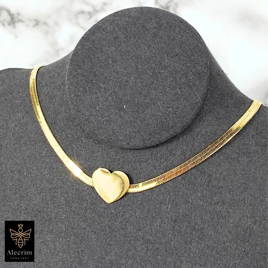 Women – 18K Gold-Plated Choker (37 cm)