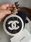Chanel Mini round Make Up Cosmetic Pounch