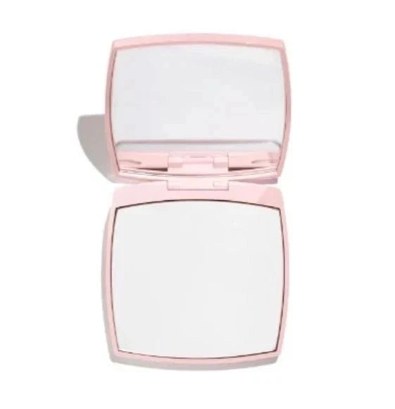 Chanel Double Facettes Pink Compact Mirror – Luxury Makeup Accessory