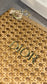**Dior Woven Cosmetic Bag – Luxury Beige Beauty Pouch | Travel Makeup Case | Designer VIP gift