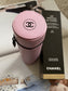 Chanel Pinsel Holder Pink Leather Pinceaux DE CHANEL ( Without Brushes) ———