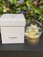 Chanel Gold Limited Ediction Snow Globe, Schneeparfüm Globe, Perfume Detail