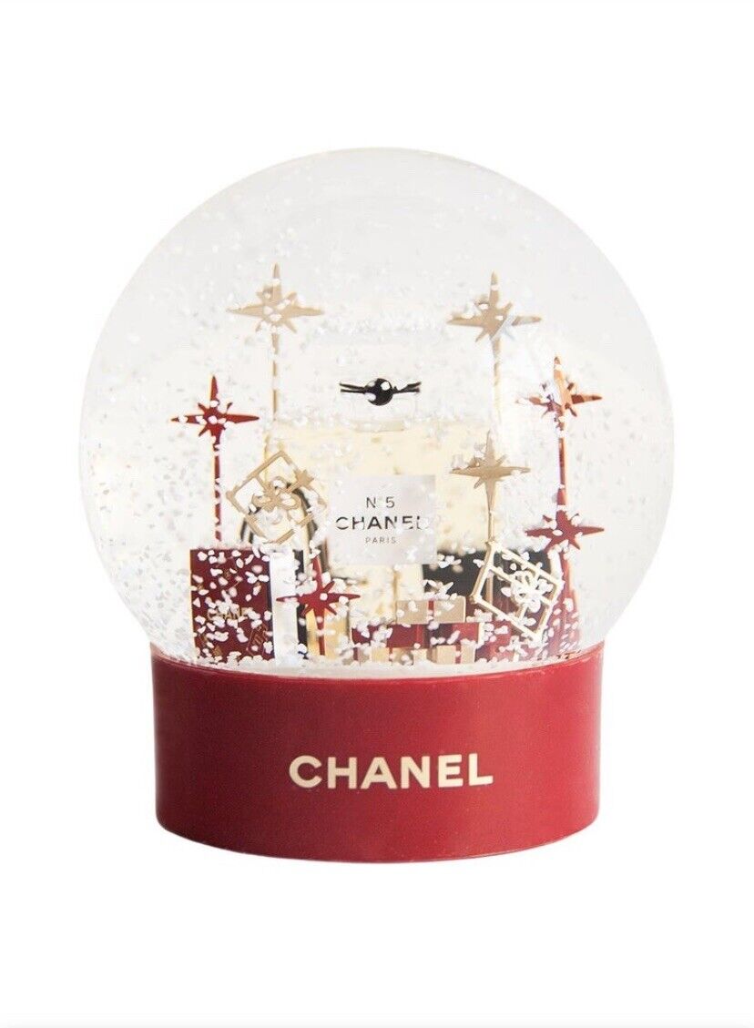 Chanel | Snow Globe Red Perfum Kristallkugel , Special limited Ediction Vip