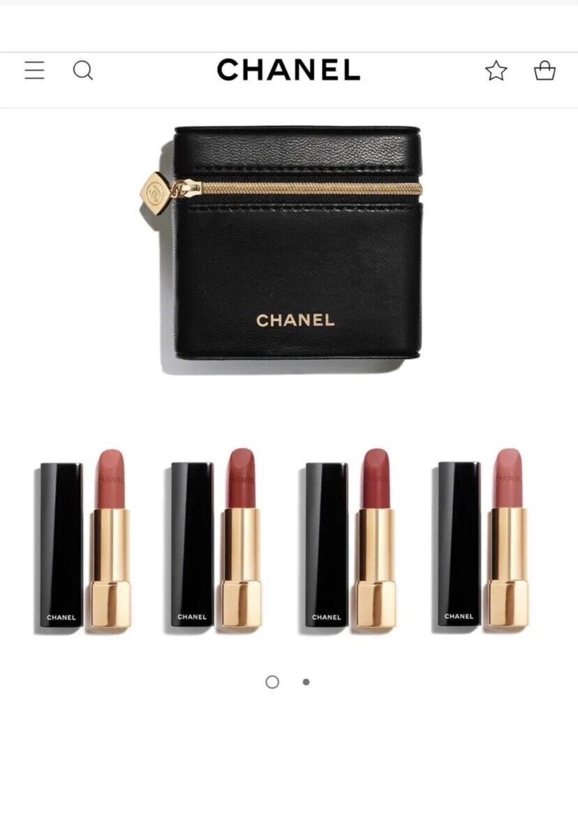 Chanel Beautè Makeup Kosmetik Bag Limitiert Edition ( Lipstick NOT INCLUDED)