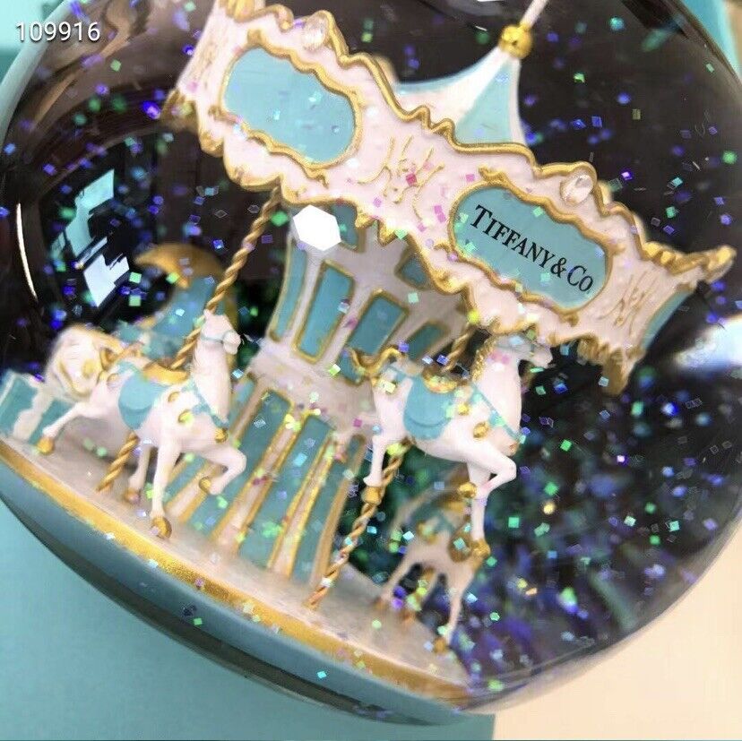 Tiffany & Co. Carousel Musical Snow Globe – Limited Edition Collectible