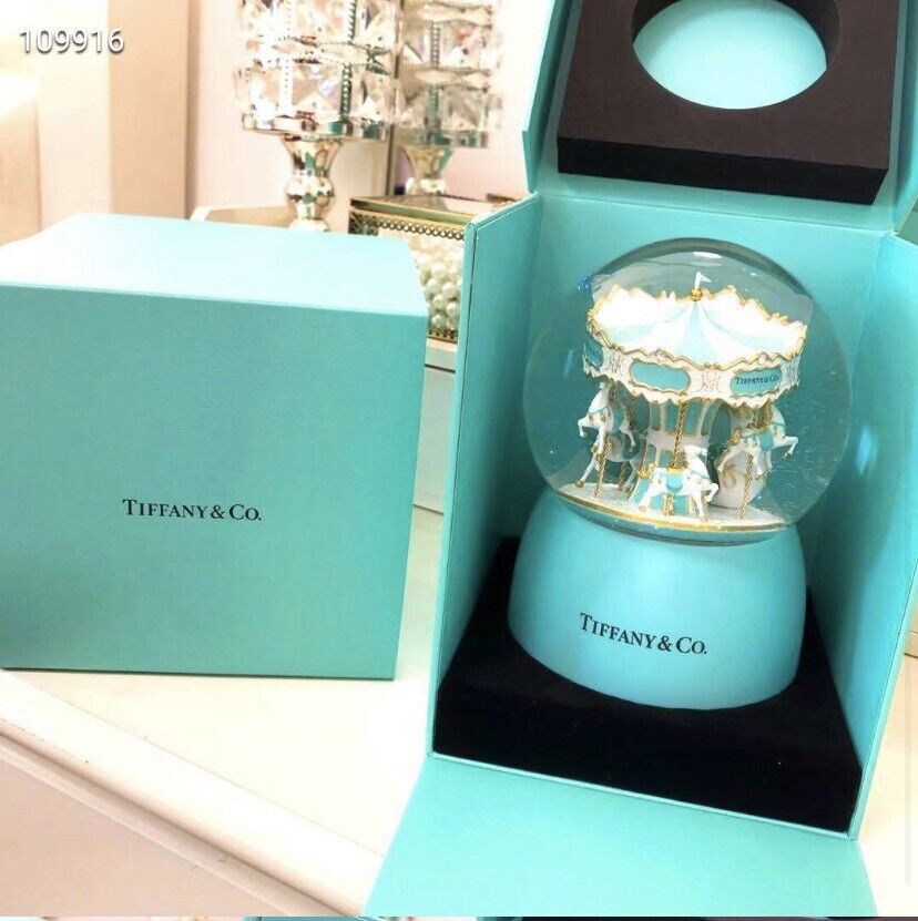 Tiffany & Co. Carousel Musical Snow Globe – Limited Edition Collectible