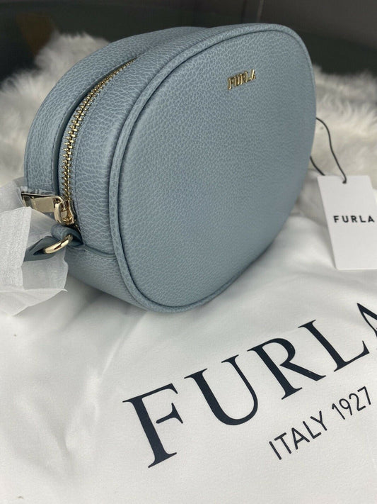 🍂FURLA Original tasche neu, Crossbody Handbag Blau 🍁