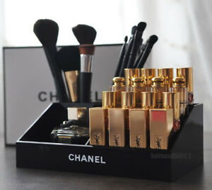 chanel vip gift vanity tray makeup organizer. WHITE